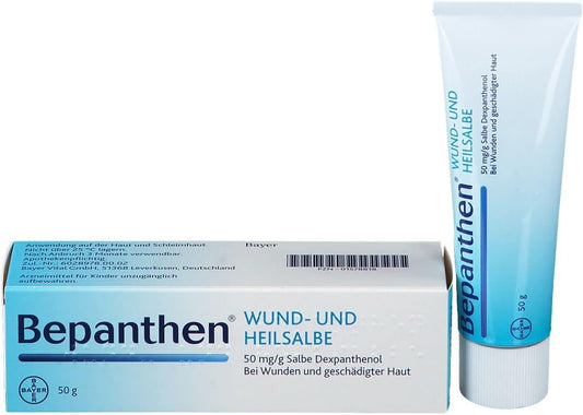 Bepanthen Wound and Healing Ointment, Supports Healing of Small, Superficial Wounds and Scaly-Cracked Skin Areas, 50g (3 Pack)