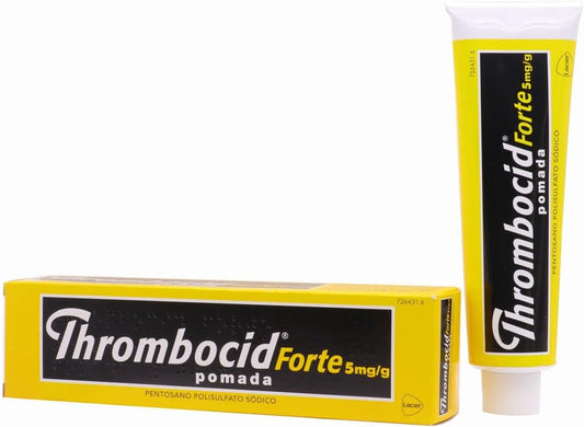 Thrombocid Forte Ointment 60G/5mg for Bruises and Bruises (2 Pack)