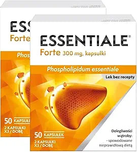 Essentiale Forte 300 mg 50 Capsules (2 Pack)