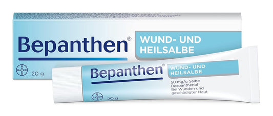 Bepanthen Wound and Healing Ointment, Supports Healing of Small, Superficial Wounds and Scaly-Cracked Skin Areas, 20g (4 Pack)